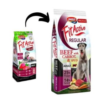 Panzi FitActive ORIGINALS Regular Beef with Carrots and Spud 3x15kg kép