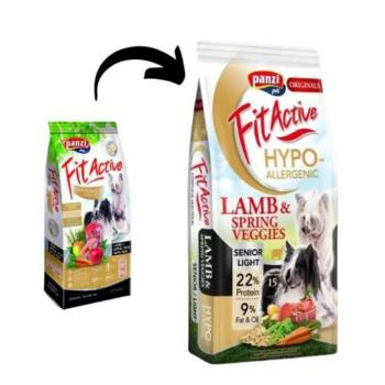 Panzi FitActive ORIGINALS Senior/ Light Hypoallergenic Lamb & Spring Veggies 15kg kép