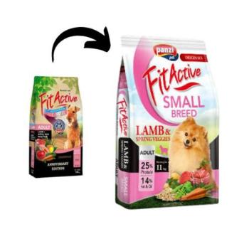 Panzi FitActive ORIGINALS Small Breed Adult Hypoallergenic Lamb&Spring Veggies 2x11 kg kép