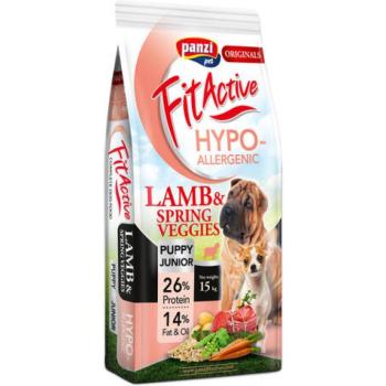 Panzi FitActive Puppy & Junior Hypoallergenic Lamb & Spring Veggies 4 kg kép