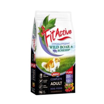 Panzi FitActive PURE Hypoallergenic Wild boar - Rosehip száraztáp 2x12kg kép