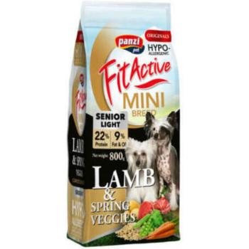 Panzi FitActive Senior/Light Mini Hypoallergenic Lamb & Spring Veggies 800 g kép