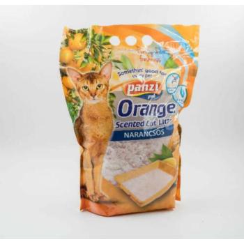 Panzi Orange szilikonos macskaalom narancs illat 3,8 l kép