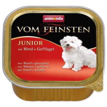 Pástétom Animonda Vom Feinstein Junior marha- és baromfihús 150g kép