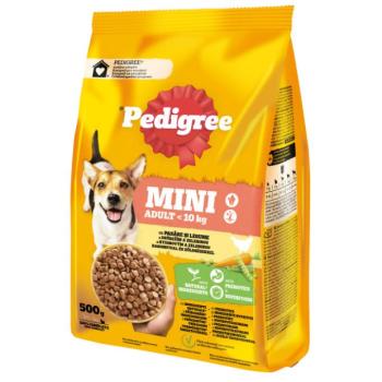 Pedigree Mini Adult száraz kutyatáp - baromfi, zöldség 500 g kép