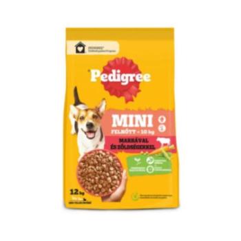 Pedigree száraz kutyaeledel Marha-zöldség Mini 12kg kép