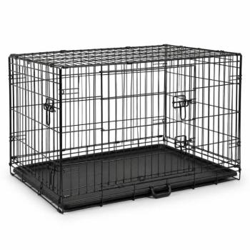 Pepita hordozható XXL Kutyakennel 107x68x76cm - Fekete kép