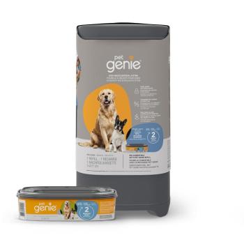 Pet Genie kutyapiszokgyűjtő szemetes+utántöltő kazetta szettben kép