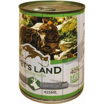 Pet's Land Venison & carrot 415 g kép