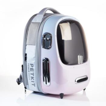 Petkit Breezy 2 Smart intelligens macska hordozó táska, pink, 46x35,5x59cm