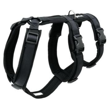 Petlando Mesh biztonsági kutyahám, fekete, S: 43-60cm mellkaskörfogat kép