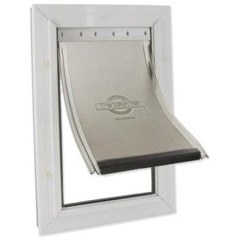 PetSafe alumínium ajtó flexibilis füllel, kivágással 64,2x36,6 cm kép