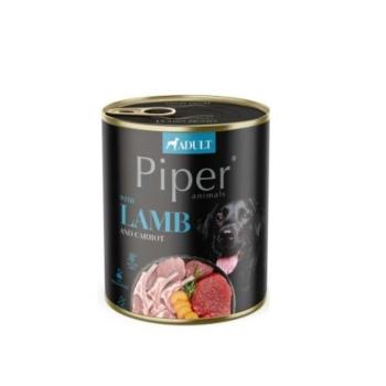 Piper felnőtt kutyakonzerv bárányhússal, répával és barna rizzsel 800g kép