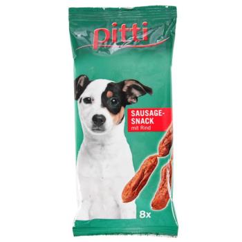 pitti Sausage Snack marhakolbász (félnedves) - 4 x 8 darab kép