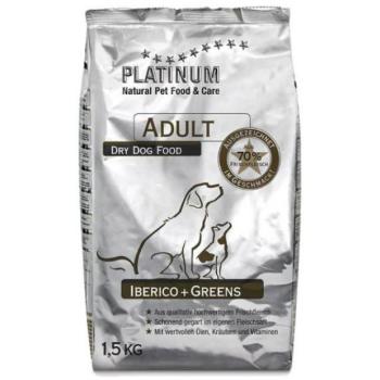 PLATINUM Adult Iberico & Greens 1,5 kg kép