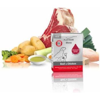 PLATINUM Menu Beef & Chicken 375 g kép