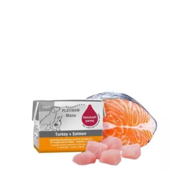Platinum Menu nedves kutyatáp - pulyka + lazac 90 g kép