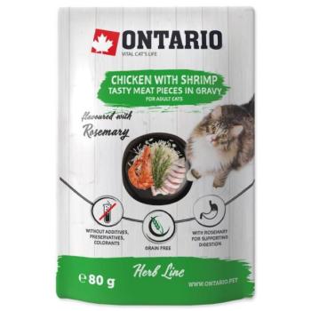 Pocket ontariói csirke és garnélarák szószban 80g