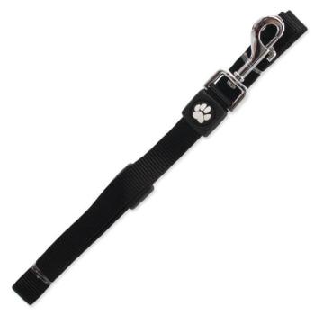 Póráz Active Dog Premium M fekete 2x120cm kép