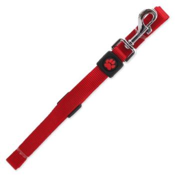 Póráz Active Dog Premium M piros 2x120cm kép