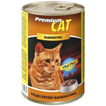 Premium Cat Poultry tin 415 g kép