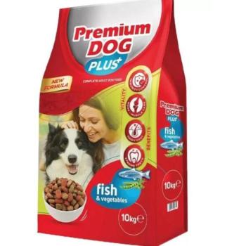 Premium Dog Plus fish & vegetable 10 kg kép