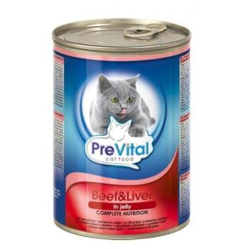 PreVital Beef & liver tin 415 g kép