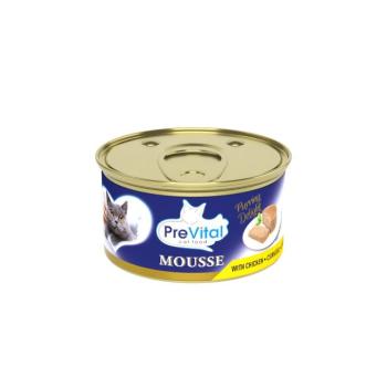 PreVital Mousse Adult macskakonzerv - csirke 85 g kép