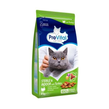 PreVital Sterile & Indoor száraz macskatáp - pulyka 2 x 1,4 kg kép