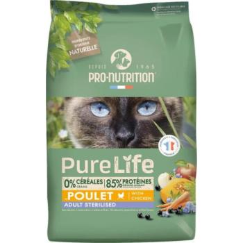 Pro-Nutrition PureLife Adult Sterilised chicken 8 kg kép