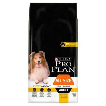 Pro Plan All Sizes Adult Light/Sterilised - csirkében gazdag száraz kutyaeledel 14 kg kép