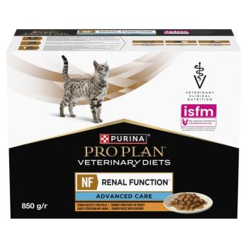 Pro Plan Feline NF Renal Advanced Care nedves macskaeledel csirkével 10 x 85 g kép