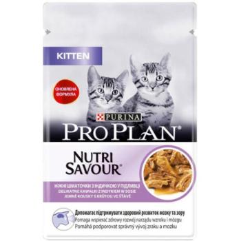 PRO PLAN Kitten turkey in sauce 85 g kép