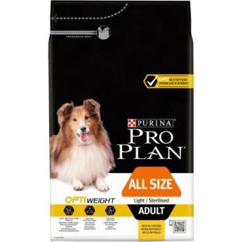 PRO PLAN OptiWeight All Size Adult Light/Sterilised 3 kg