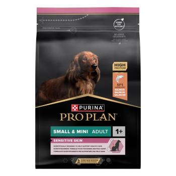 Pro Plan Small & Mini Adult Sensitive Skin - lazacban gazdag száraz kutyaeledel 2 x 7 kg kép
