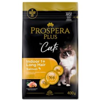 Prospera Plus Beltéri 1+ Lazac Hosszú Szőrű 0,4kg kép
