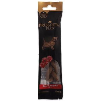 Prospera Plus Finomság Marhahús és nyersbőr fonott rúd 1db 15cm kép