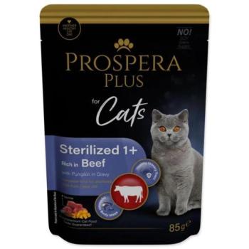 Prospera Plus Sterilized 1+, Marha, Tök 85g kép