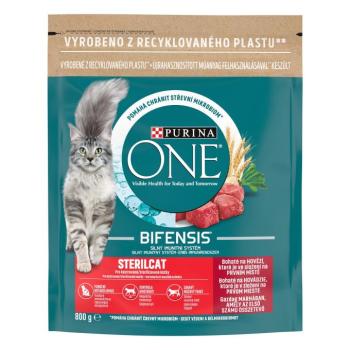 Purina One Bifensis Sterilcat teljes értékű állateledel felnőtt macskák számára - marhával 2 x 9,75 kg kép