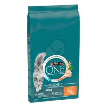 Purina One csirkében gazdag száraz macskaeledel 2 x 7,5 kg