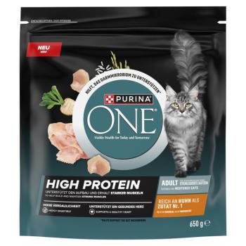 Purina ONE High Protein száraz macskatáp magas fehérjetartalommal - csirke 650 g kép