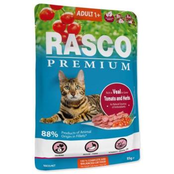 Rasco Premium Adult borjútasak paradicsommal és fűszernövényekkel 85g kép