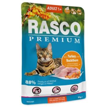 Rasco Premium Adult pulyka tasak homoktövissel 85g kép