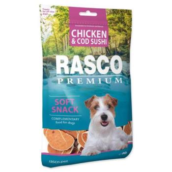 Rasco Premium csirke és tőkehal finomság, sushi 80g