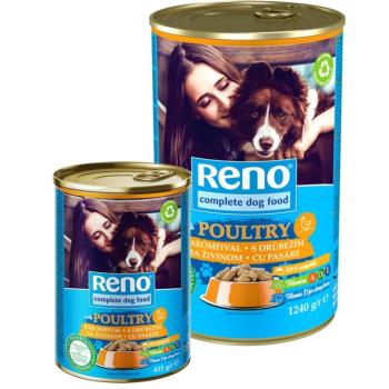 Reno kutyakonzerv - baromfi 12 x 1240 g kép