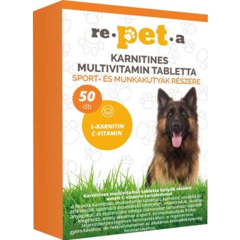 Repeta karnitines multivitamin tabletta sport-és munkakutyáknak 50 db kép