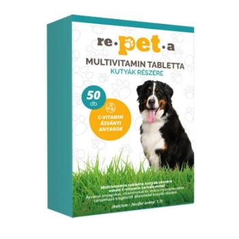 Repeta multivitamin tabletta kutyák részére 50 db kép