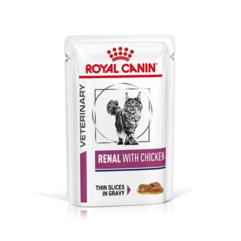 Royal Canin Feline Renal with Chicken Wet - Alutasakos 12 x 85 g kép