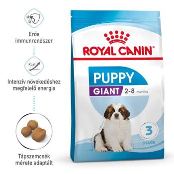 Royal Canin Giant Puppy - óriás testű kölyökkutya száraz táp 15 kg kép