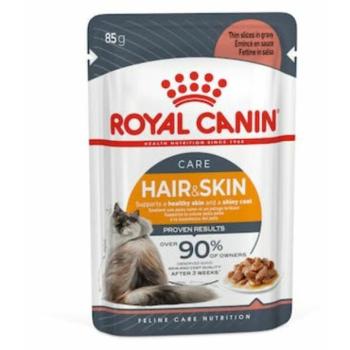 Royal Canin Hair & Skin in gravy 12x85 g kép